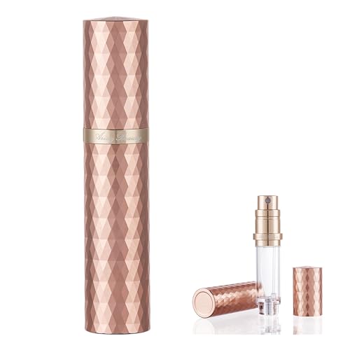 AricizBeauty Travel Mini Refillable Fragrance Perfume Atomizer 0.17fl.oz/5ml. Cologne Pocket