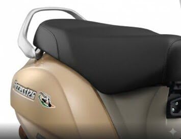 Image of Premium Water Resistant Seat Cover for Suzuki Access 125 Durable Black Stretchable Scooty Seat Protection Cover Design (Black - 6)