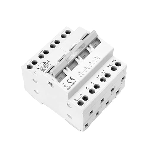 Interruptor de conmutación manual GYHO8 4P 125A para doble potencia 4