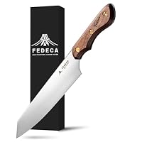 Amazon.co.jp: FEDECA 000983 (名栗ブラック)三徳包丁 大（積層強化木
