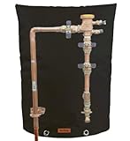 Backflow Insulated Cover, Outdoor Pipe Covers Winter Freeze Protection, Insulation Cover Pouch for Water Sprinkler Valve,Well Pump,PVB,Irrigation Valve Backflow Preventer