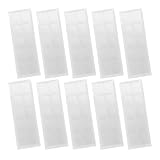 UKCOCO 10 Selbstklebende Schmuckpräsentationskarten Beutel Transparent 3,5x2,2cm für Halsketten Aufbewahrung Schmuckdisplay