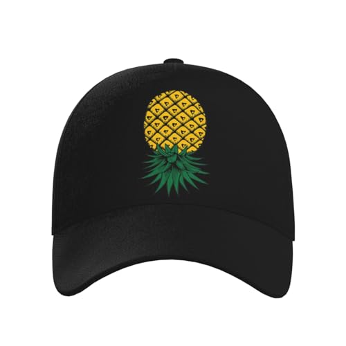 Upside Down Pineapple Baseball Hats for Men and Women - Classic Adjustable Hats2