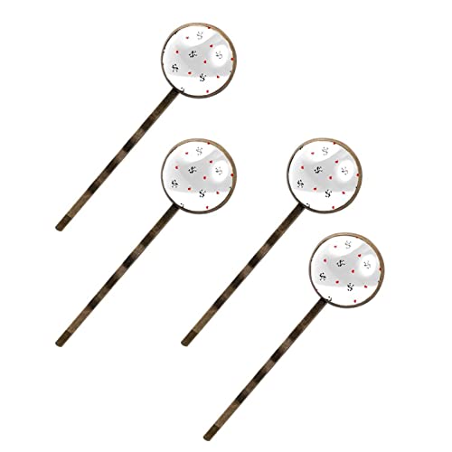 Barrettes à cheveux panda mignon, lot de 4 pinces cœur originales pour femme