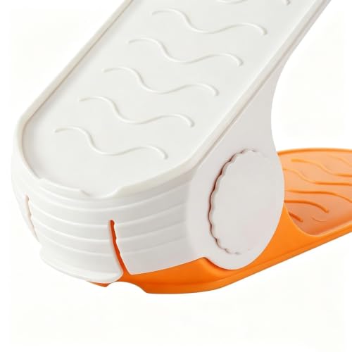 Étagère à chaussures pour placard double couche réglable et modulable - 8