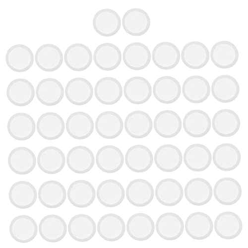 VANZACK 50PCS Kazoo Flute Diaphragms Durable Transparent Music Instrument Accessories for Kazoos Easy to Install Remove for Crisp Sound Convenient Storage