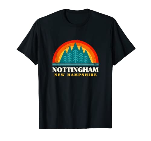 Evergreen Sunset Nottingham Forest New Hampshire Woods T-Shirt