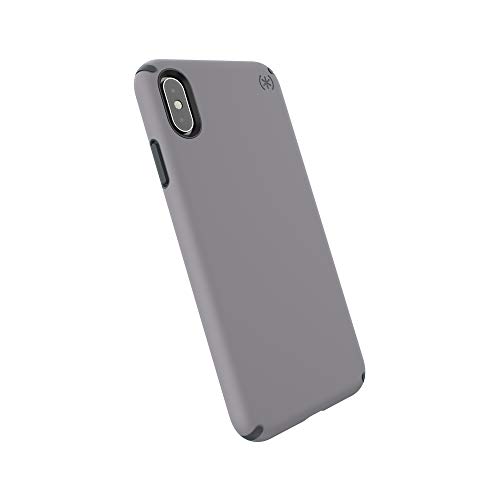 Speck Products Presidio Pro iPhone Xs Max Case, Filigree Grey Slate Grey, Model:119393-7684