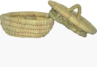 Arid The Palms 6 Inch Diameter 100% Natural Handmade Solid Mini Box