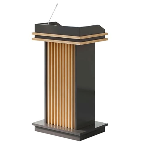 Roedax Rednerpult Tragbare Rednerpulte, hölzerner Podiumsständer mit offenen Ablagepodien, Hotel-Rezeptionspulte, Kanzeln für Kirchen, stehendes Rednerpult Mode