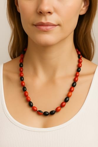 Collar de Peonia, Paeonia Santeria Ifa, Necklace Semillas de Peony Odi Bara Odun3