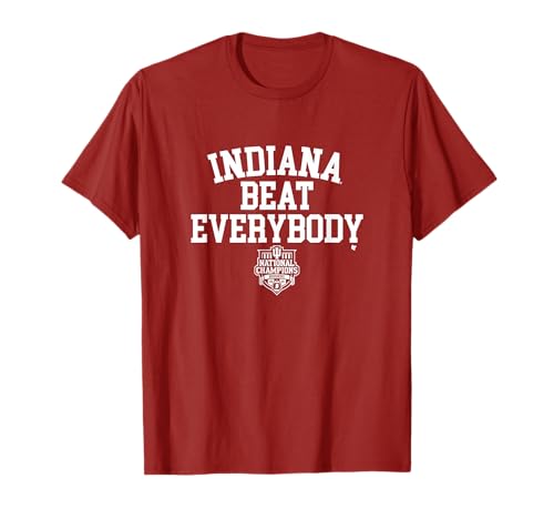 Indiana Hoosiers Beat Everybody 2025 CFP National Champions Tee T-Shirt