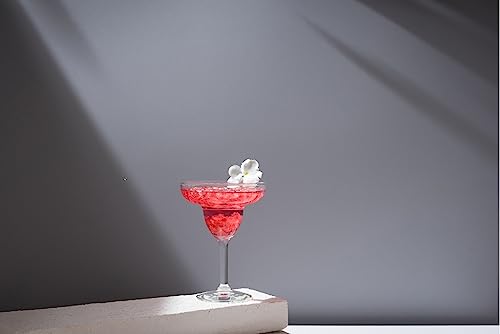 Image of Crystal Clear Margarita Wine Glass for Multi-Purpose use of red & White Wine, Juice,Glass for Any Drinking, Homeware and Tableware Set 295 ML Set of 12, (295 ml, 12)
