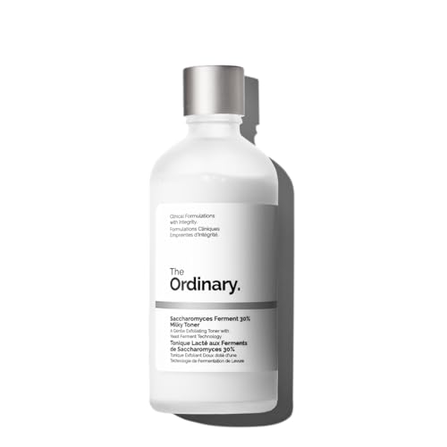 The Ordinary Saccharomyces Ferment 30% Milky Toner, Tónico Facial Lácteo con Fermento de Saccharomyces, Tónico exfoliante e hidratante para una piel más suave y luminosa, 100 ml