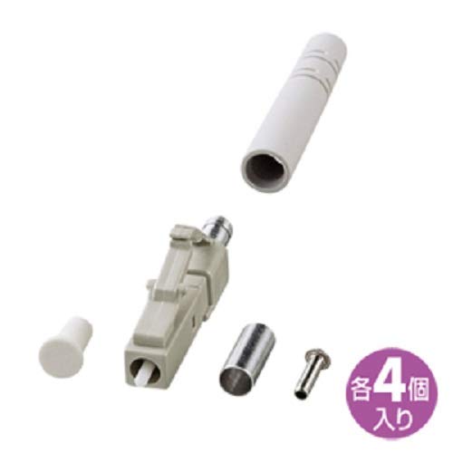(3mm) 4 pieces SANWA SUPPLY HKB-LC3-4 LC connector (japan import)