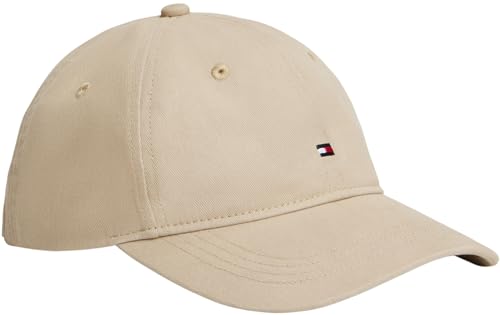 Tommy Hilfiger Gorra Mujer Flag Soft Panel de algodón, Beige (Sandalwood), Talla Única