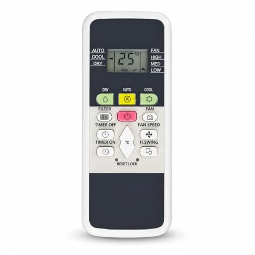 Image of Remote Compatible for Hitachi Split AC and Window Air Conditioner The Model of Remote Control is 220A, Exact Match with Original Remote No Pairing Required use New AAA Alkaline Battery.