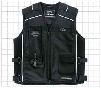 Amazon | hit-air/ヒットエアー【Vest KM】ブラック[M]エアバッグ