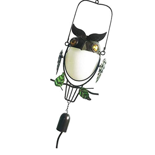 gazechimp Solar LED Luz Coruja Lâmpada Paisagem Colorida Lâmpada Caminho Ao Ar Livre Quintal Decoraç