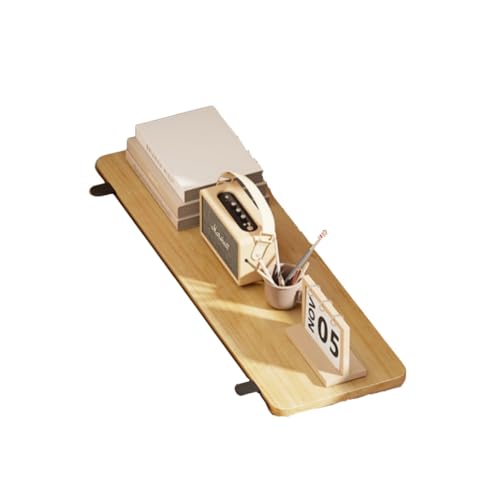 JoFist デスク拡張、デスクトップ拡張、パンチフリー、デスクアームレスト、折りたたみ式、取り付け簡単、拡張テーブル、長さと幅が拡張可能 (60*20*1.2cm,ナチュラル)