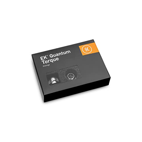 EK Water Blocks Compatible EK-Quantum Torque HTC 12-6er-Pack, Silber