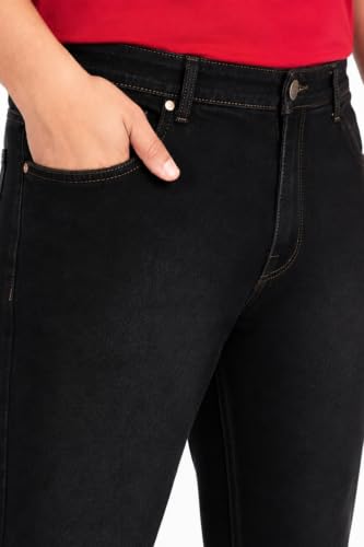 Image of Pluss Tribe - Plus Size Jeans for Men - Denim Jeans - Ideal for Casual, Office Available Sizes : 40 to 52