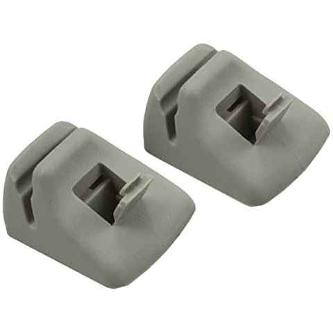 RLB-HILON Sun Visor Clip Compatible with Ford Focus 2000 2001 2002 2003 2004 Year, Sun Visor Retainer Clip YS4Z5404132AAA , Gray Color, 2PCS Cover
