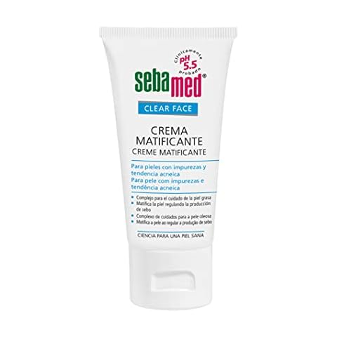Crema Matificante Sebamed Clear Face para piel acneica Cover