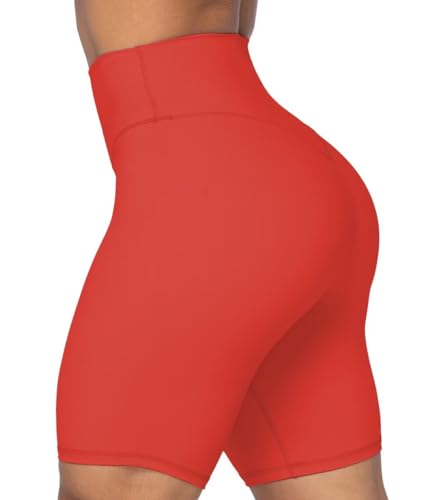 Image of Sunzel No Front Seam High Waist Biker Shorts for Women, Squat Proof Yoga Workout Gym Bike Shorts | 3, 5 Or 8-Inch Inseam, High Waisted, Tummy Control, No Front Seam, Buttery Soft, Compression Fit, Squat Proof
