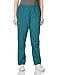 Cherokee Women's Workwear Elastic Waist Cargo Scrubs Pant, Teal Blue, Medium