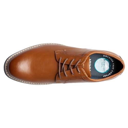 Nunn Bush Men's Carmelo Oxford Classic Modern Formal Plain Toe Lace Up Dress Casual Shoes2