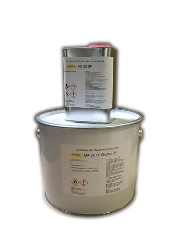 PROFI 2K EP Grund Grundbeschichtung für Pools aus Alu, Eisen, Kunststoff (GfK) (6 Kilogramm)