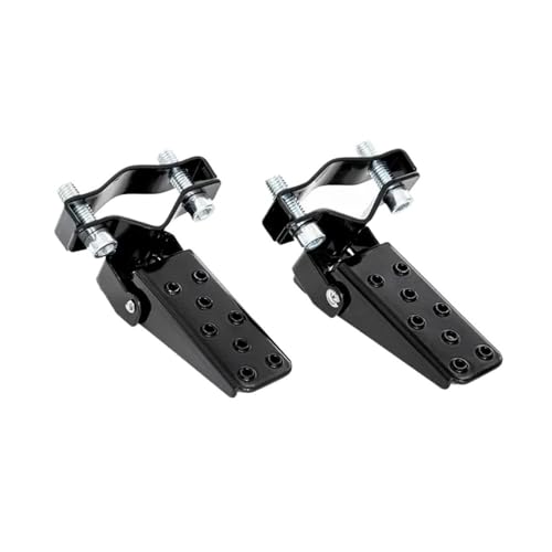 Repose-pieds pliables pour moto et pédales amortissantes de rechange
