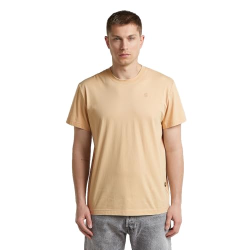 G-Star Men's Base-S T-Shirt Beige (Cream D16411-336-137) XS – Ansicht 1