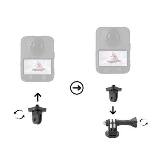 DJI Osmo 360 Action Camera Standard Combo | Waterproof Dual Lens 8K Recording | Travel Vlogging Gear for Cycling, Hiking - Additional View