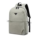 FANDARE Mochila de Viaje para Ordenador 15.6 Pulgadas, Bolsa de Trabajo Impermeable con Puerto de Carga USB, Gran Capacidad y Correa para Equipaje, para Negocios, Deporte y Viajes Albaricoque
