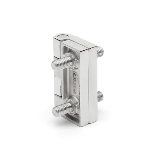 Charnière industrielle robuste inox 304 pour remplacer vos fixations usées