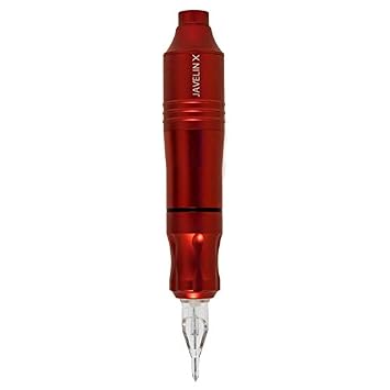 Javelin X Tattoo Pen & Permanent makeup Rotary Machine - Templar Red