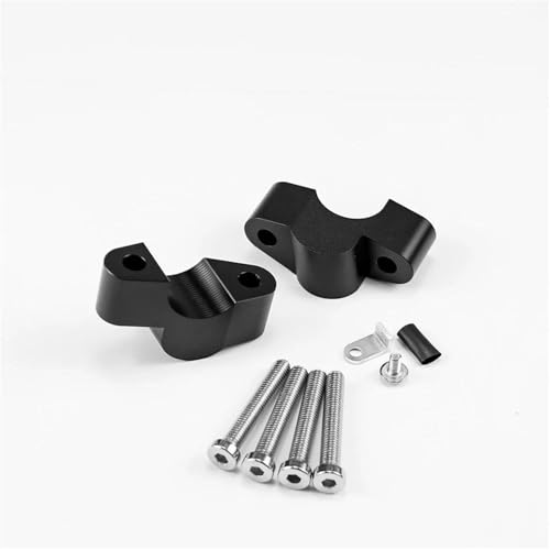 Elevador extensible de manillar con abrazadera de arrastre para moto Ducati Desert X negra