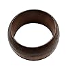 Caiyao Boho Wooden Bracelet Multi-Colored Wide Chunky Bangle Bohemian Jewelry Wood Wristband for Women-Brown #2