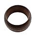 Caiyao Boho Wooden Bracelet Multi-Colored Wide Chunky Bangle Bohemian Jewelry Wood Wristband for Women-Brown