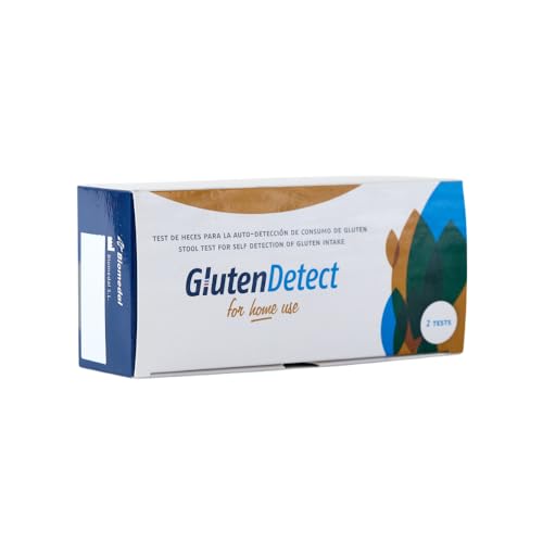Gluten Detect Kit (2 Tests) - Rapid Home Test for Evaluating Gluten-Free Diet and Accidental Exposure via Stool.