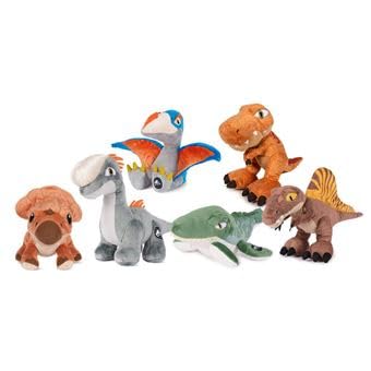 Famosa Softies - Peluches Aleatorio de Jurassic World de 25 cm, Colecciona los Dinosaurios de la Película, Envío Sorpresa, 6 Modelos Diferentes, Desde 0 Años, Famosa (760025778)