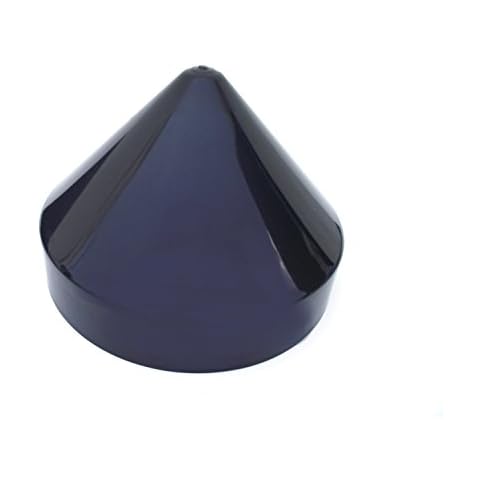 JSP Manufacturing Cone Style Pylon Cap for Marine Dock (Black, 8 inch) Cover