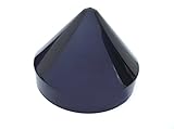 Plastic Piling Cone Marine Dock Boat Pylon Edge Post Head Cover (Black, 8