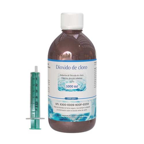 Dióxido de Cloro 3000ppm CDS 0,3% 1000ml