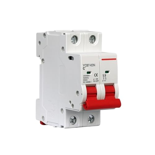 AC Small Circuit Breaker YCB7-63N C Curve 230/400V~ 50HZ/60HZ(63A)