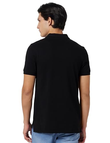 Image of Amazon Brand - Symbol Men's Cotton Rich Solid Polo Tshirt | Collar Tshirts | Half Sleeves | Plain-Regular Fit (Available in Plus Sizes and Combo Pack of 2)