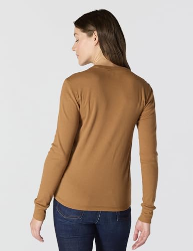 Image of Carhartt Women's TENCEL Fiber Series Relaxed Fit Long-Sleeve Ribbed Henley