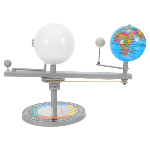 Gatuida Kit de modelo de planetario del sistema solar: globo giratorio con Sol, Tierra y Luna para niños. Juguete educativo de astronomía, ciencia, tecnología, ingeniería y matemáticas (STEM).